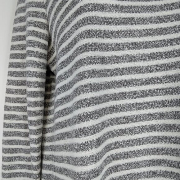 Theory Alania Long Sleeve Striped Top Sweater Size S - Picture 4 of 9
